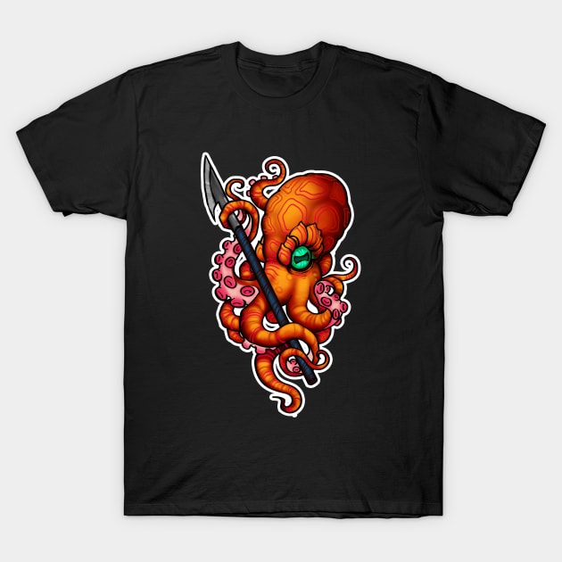 Octopus T-Shirt by HandsHooks